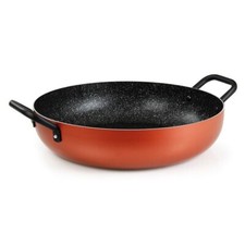 Tegame anti-aderente bombato Flonal Pepita Granit con due manici Ø 40cm