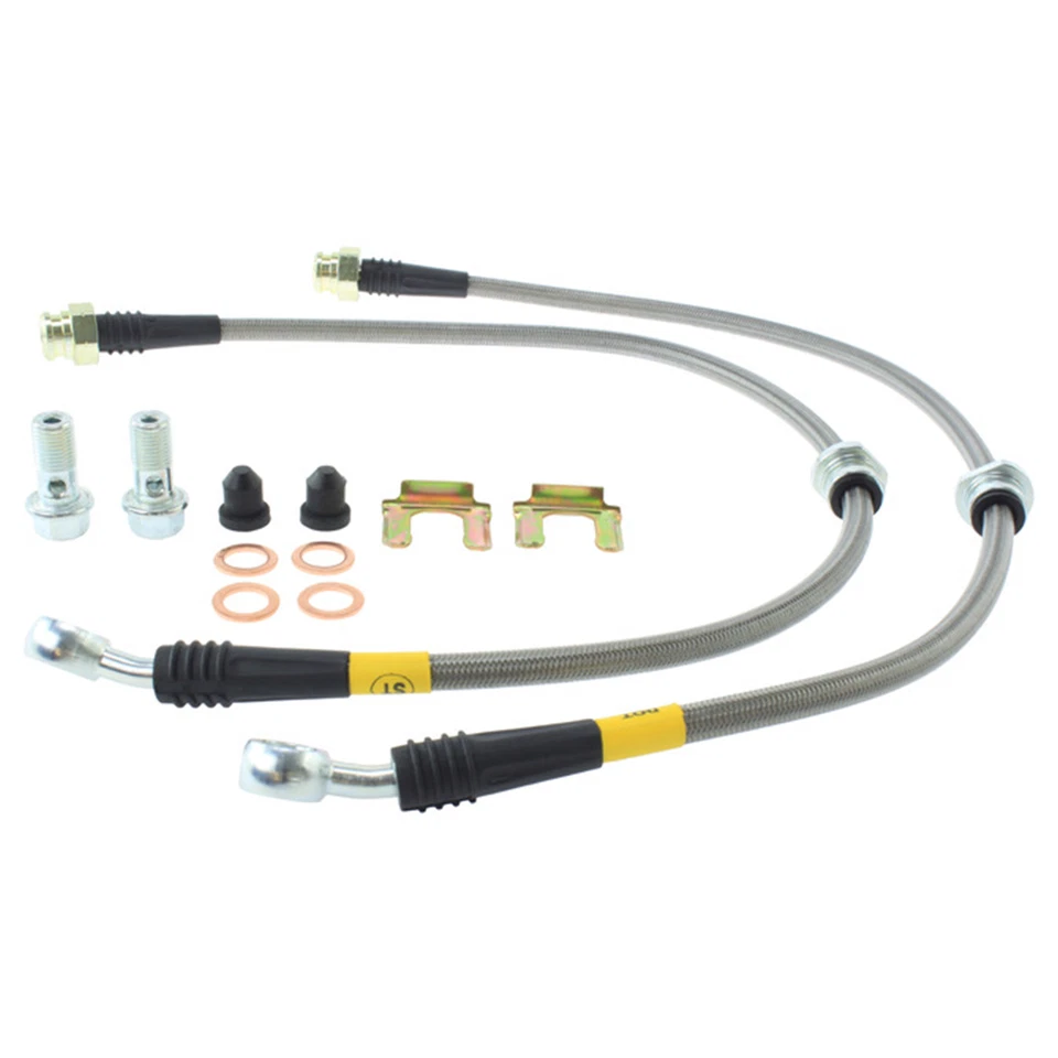 Kit de línea de freno trasero StopTech centrado de acero inoxidable para 02-07 Subaru Impreza Foto 2 de 4