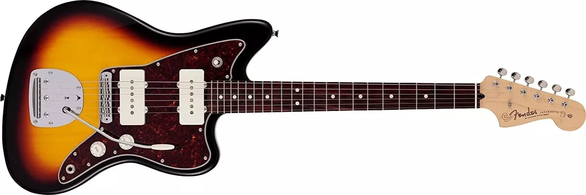 Fender Made in Japan Junior Collection Jazzmaster 3-Color Sunburst Guitar New