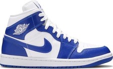 Nike Air Jordan 1 Mid Women's Sneakers Kentucky Blue BQ6472-104