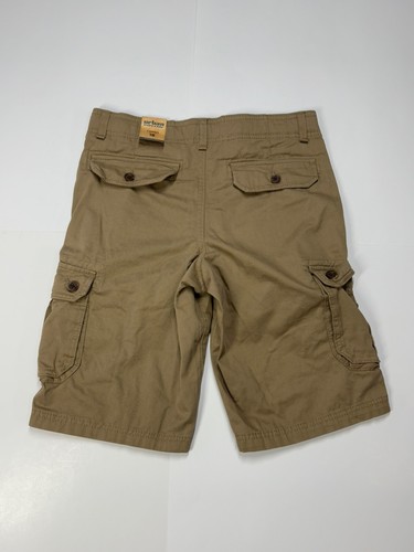 NWT Urban Pipeline Max Wear Boys Youth Khaki Cargo Shorts Adjustable Waist Sz 18 - Picture 12 of 12