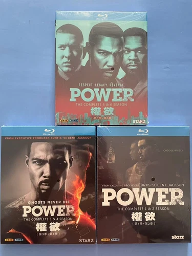 Power Season 1-6 (2019)     10-Discs All Region New Box Set Sealed