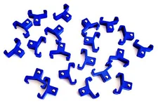 20 GOLIATH INDUSTRIAL ABS 3/8" BLUE REPLACEMENT SOCKET RACK RAIL CLIPS SC38B