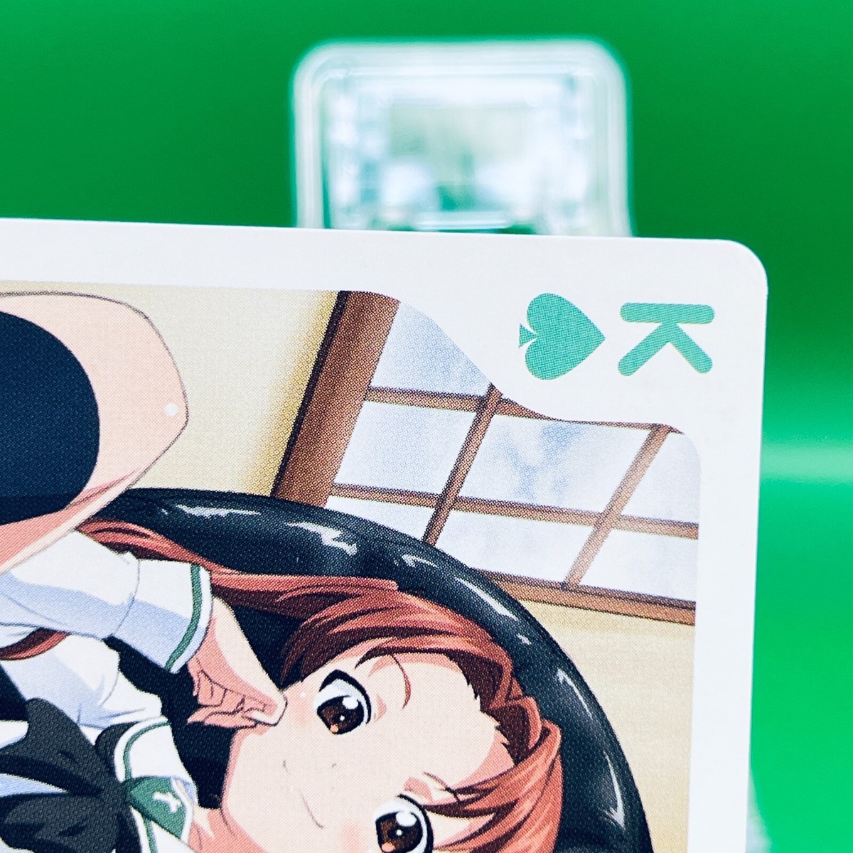 Anzu Kadotani 13 King Spade Girls und Panzer Playing card Limited