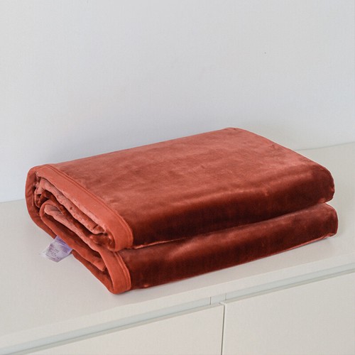 Velvet Flannel Blanket Soft Warm Bed Cover Queen King Size 500g/meter sheet New - Picture 13 of 82