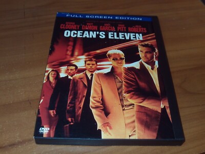 Ocean's Eleven (DVD, Full Frame, 2007) 11 George Clooney Oceans