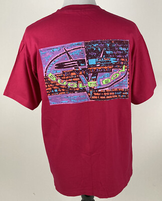 Vintage 90s Bugle Boy Single Stitch T Shirt Sz Large L Double Sided Print Pink Ebay Vintage 90s Bugle Boy Single Stitch T Shirt Sz Large L Double Sided Print Pink Ebay