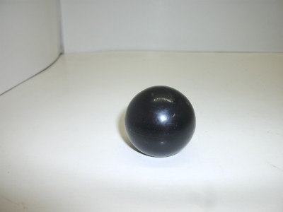 GENERIC KNOB BLACK (35.10mm) (1.3/8'') OD DIAMETER THREAD(8.72mm) (0.34'')  