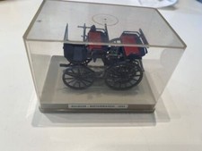 Wiking Daimler Motorwagen 1886 Kutsche Werbemodell in Vitrine mit OVP 1:40