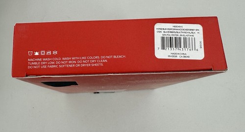 Men's Size M New Balance 5 Pack Performance Premium Boxer Briefs Black Red Blue - Picture 6 of 7