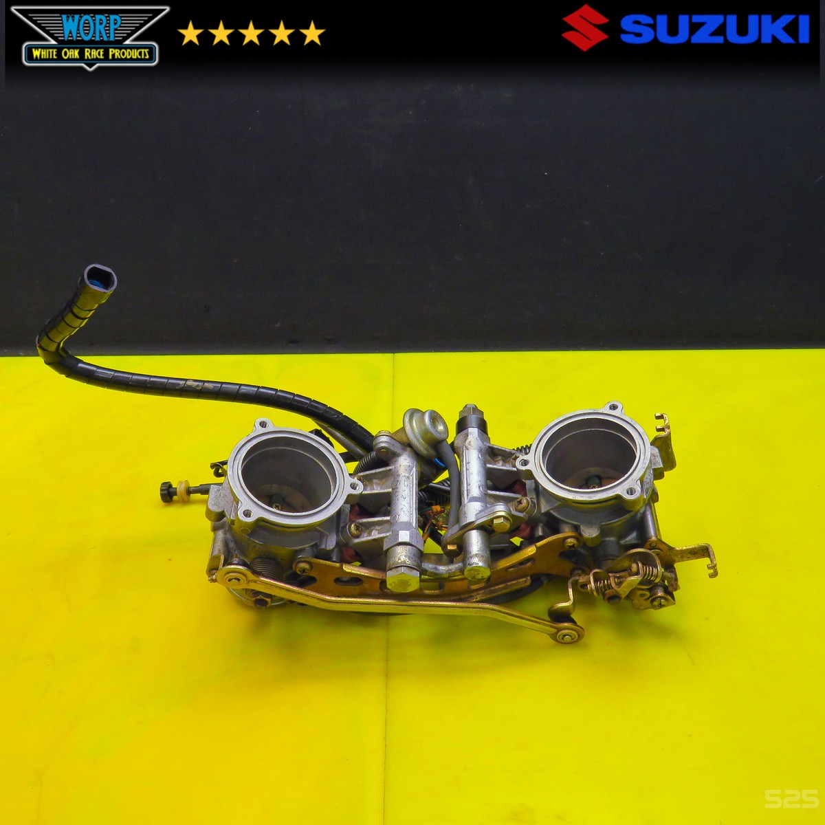 MIKUNI 98-03 SUZUKI TL1000R THROTTLE BODY RACK SET 13401-02FB0