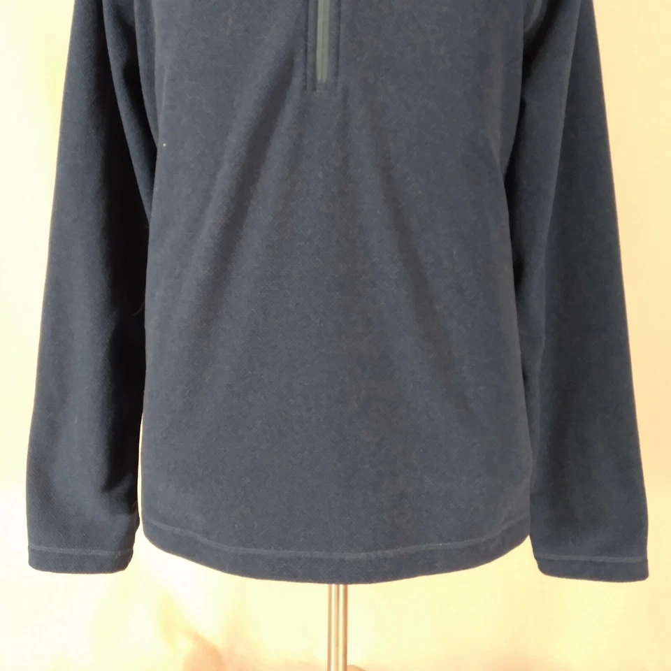 The North Face Suéter Jersey 1/4 Cremallera Hombre XL Extra Grande Azul Polar Foto 3 de 4