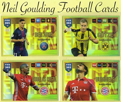 Panini FIFA 365 2016-2017   LIMITED EDITION   Football Cards
