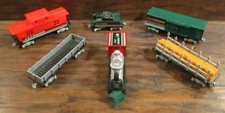 Lot of 6 C & C Railways Locomotive and Cars Replacements Cobblestone Corners