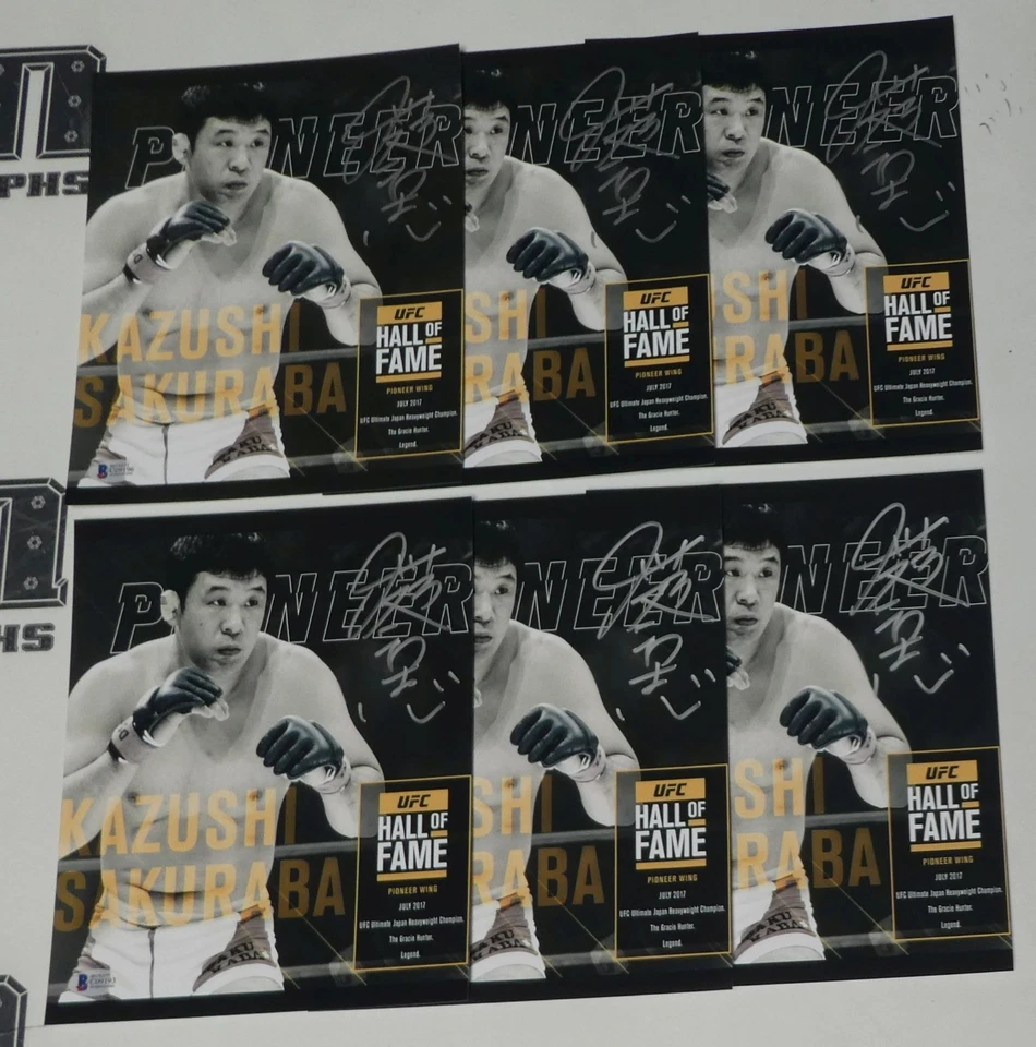 Kazushi Sakuraba Signed 8x10 Photo BAS Beckett COA UFC Hall of Fame Picture Auto - Image 2 of 4