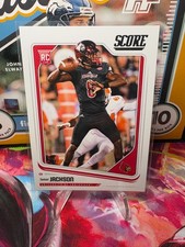 Lamar Jackson Rookie Baltimore Ravens 2018 Panini Score #352 Rookie Card RC. rookie card picture