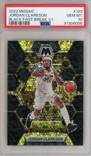 2022-23 Panini Mosaic Jordan Clarkson Black Fast Break #123 【1/1】【PSA10】 Utah Ja