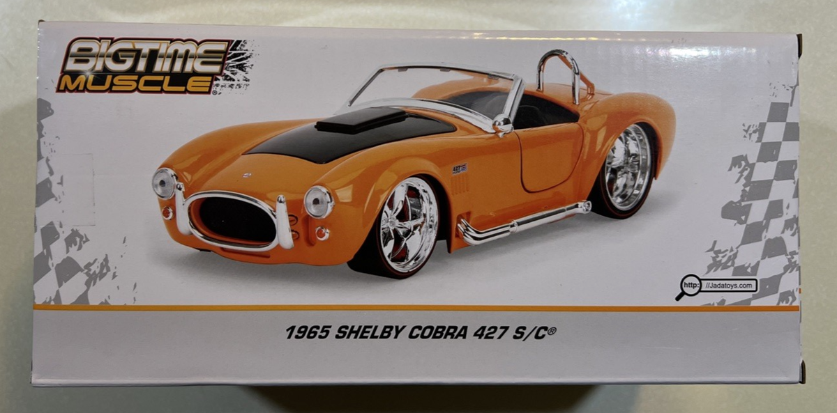 NEW 2025 Jada Big Time Muscle Autozone Numbered 1965 Shelby Cobra