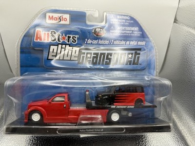 MAISTO ALL STAR ELITE TRANSPORT ~ POLICE FLATBED SCION XB #2
