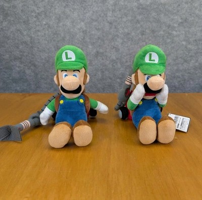 Luigi s Mansion 2 Dark Moon Plush Set San-Ei New Both Variants Poltergust 5000