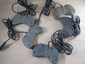 Sega Saturn joycard bomberman sbom multi tap gray 7 controller Japan SS game jp