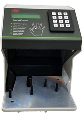 ADP HandPunch Biometric Time & Attendance Hand Scanner Metal Terminal