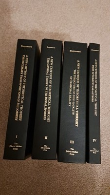 A New Critique of Theoretical Thought Herman Dooyeweerd four volume set
