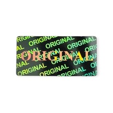 Hologramm Aufkleber 3D Siegel Garantie Sicherheitssiegel Original Sealed Schutz