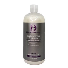 DESIGN ESSENTIALS Oat Protein Organic Cleansing Shampoo (32oz)