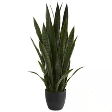 Indoor 38 In. Sansevieria Artificial Plant