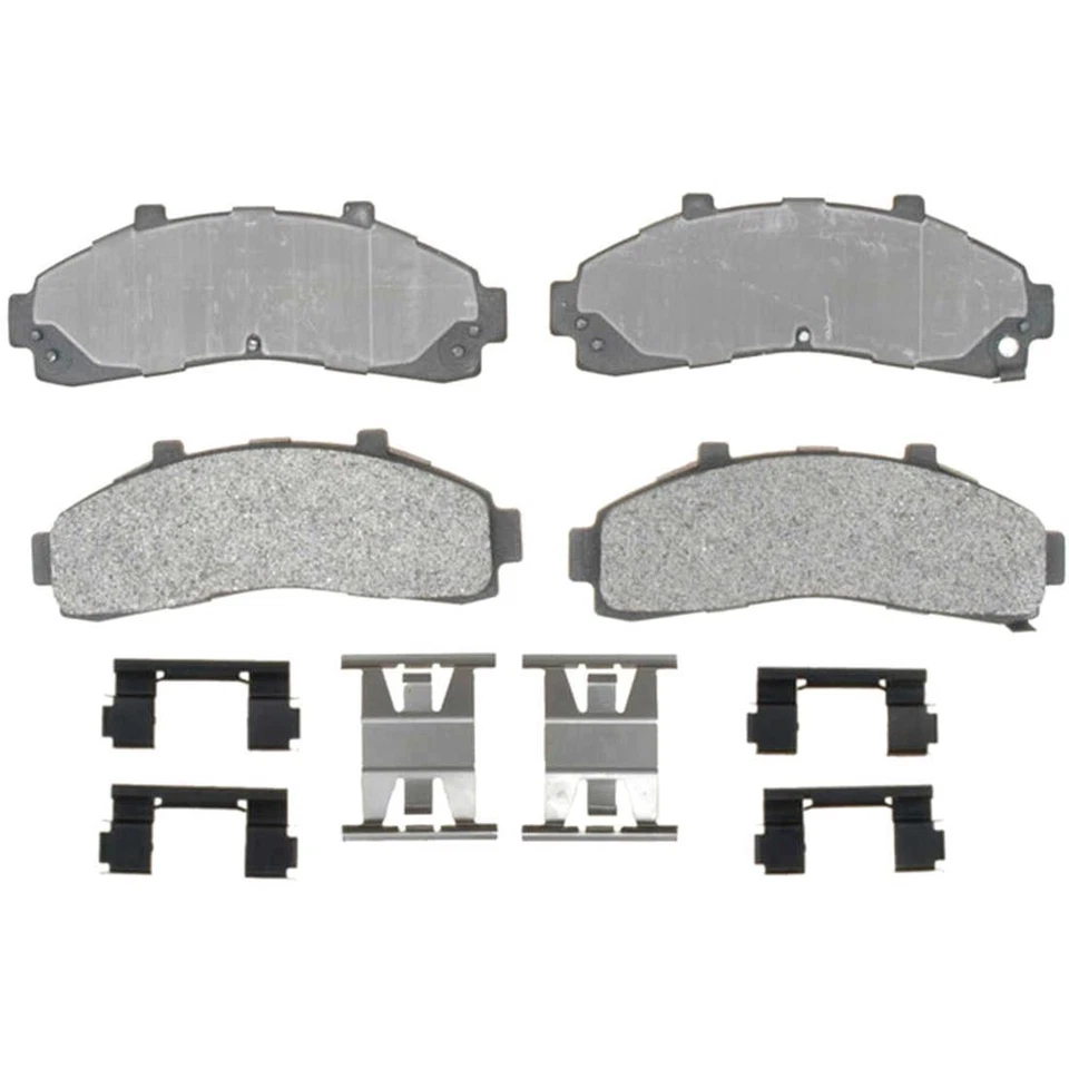 Kit pastillas de freno y zapatas de freno delanteras traseras metálicas para Ford Ranger 1995-2001 2002 Foto 3 de 3