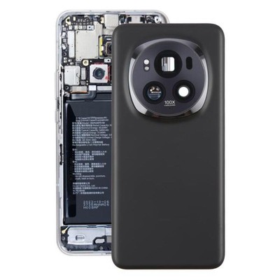 For Honor Magic6 Pro Original Rear Glass Cover Battery Back Cover + Camera Lens