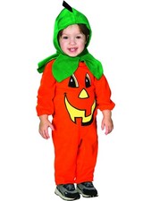 Lil' Pumpkin Romper Baby Romper Costume Infant 6-12 Months