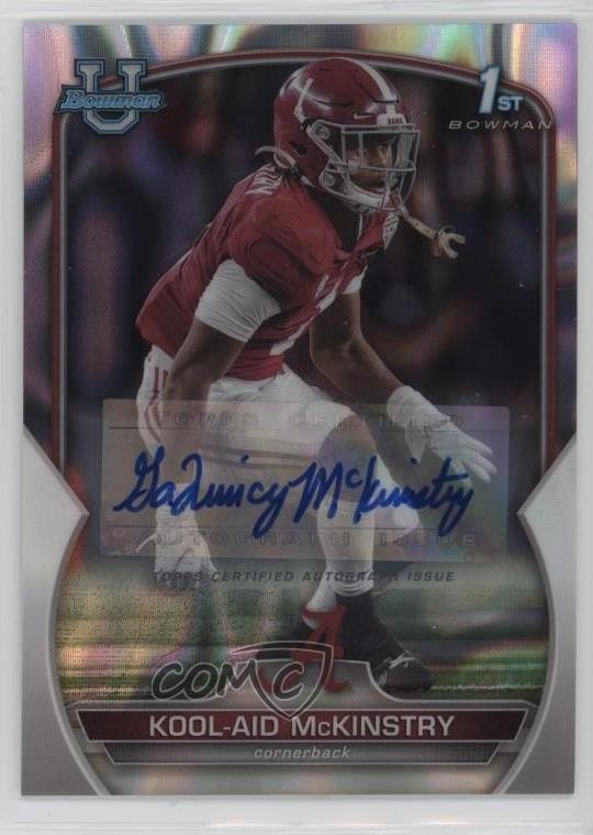 2022 Bowman U Chrome Prospect Lava Refractor 159/199 Kool-Aid McKinstry #14 Auto