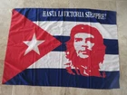 Flag CUBA CHE GUEVARA UNTIL VICTORY ALWAYS! 135 x 87 cm