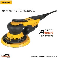 Mirka Deros II 650CV Electric 5.0mm DA Dual Action Machine Sander 150mm 6 Inch