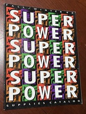 1993 Nintendo Super Power Fall Winter Supplies Catalog Nintendo Power
