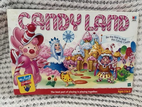 Milton Bradley Candy Land Board Game 1999 Vintage, Complete Set