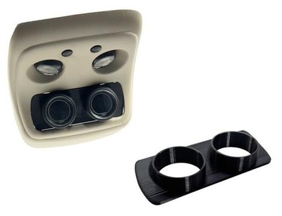 00 06 Chevy GMC Silverado Tahoe Yukon Overhead Dual Gauge Pod 52mm Mount