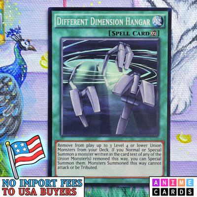 Different Dimention Hangar ANIME EFFECT HOLO card