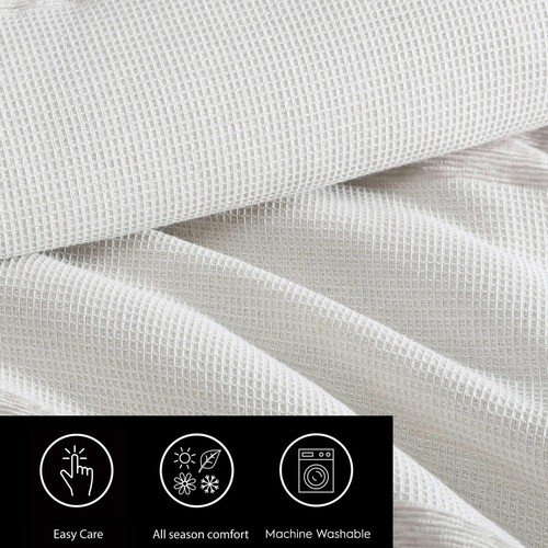 - King Comforter Set, Premium Cotton Bedding Set with Matching Shams, Chic Ro... - Picture 6 of 8