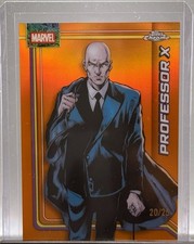 2026 Topps Chrome Marvel Professor X #91 Orange Refractor /25