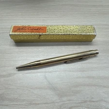 Vintage John C Wahl Company Co. 120 Mechanical Pencil 1/10 14k Gold Filled w Box