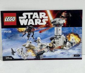 Lego Hoth Attack 75138 Star Wars Complete Set Episode V The Empire Strikes Back
