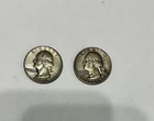 1956 D & 1961 D Quarter Lot | 90% Silver | US Coins