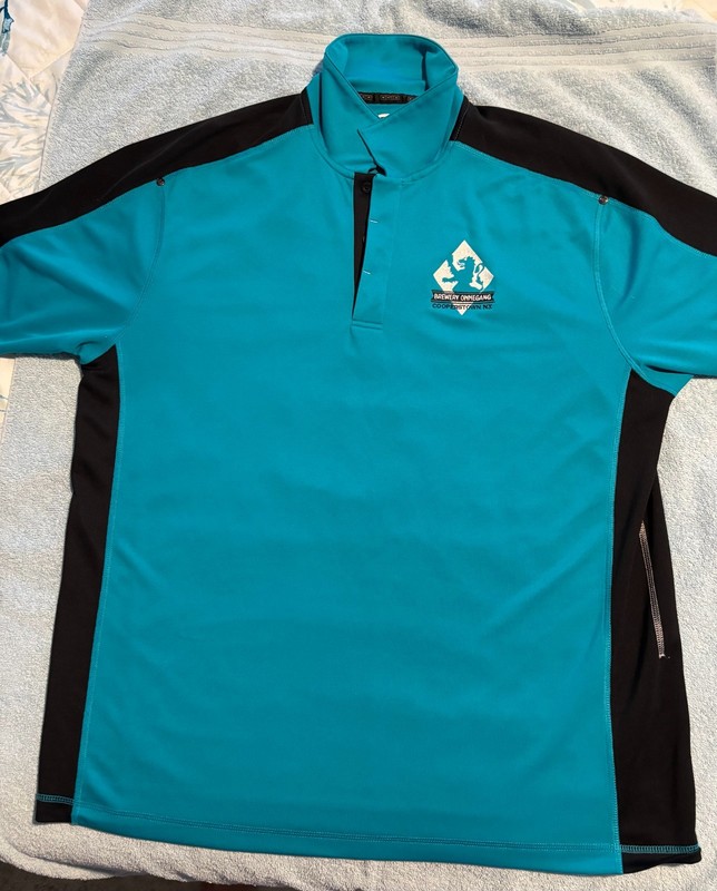 Ogio Golf shirt XL Ommegang Brewery in Cooperstown NY