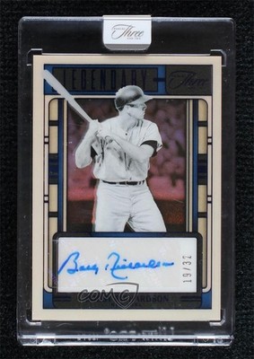 2025 Three and Two Legendary Signatures Blue 19/32 Bobby Richardson Auto 0hw6