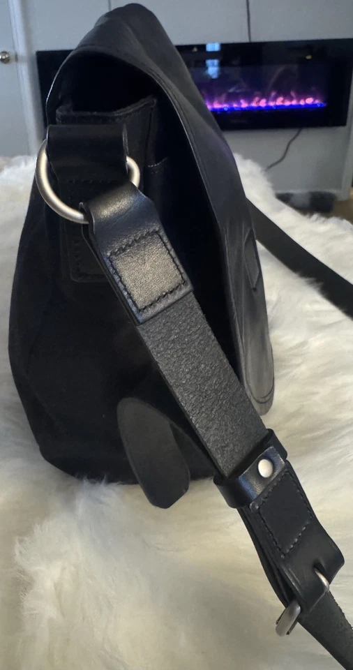 Bolso Bandolera de Hombro Margaret Howell x Porter Cuero en Negro USADO Buen Estado Foto 4 de 4