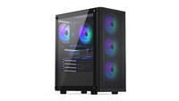 EY2A014 ENDORFY Ventum 200 ARGB Full Tower PC Schwarz ATX micro Mini-ITX Gla ~D~