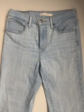 Levi's 724 Jeans Women's 27 Blue Stone Wash High Rise Straight Leg Jeans